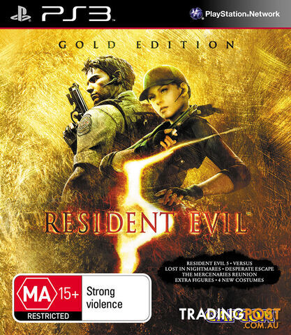 Resident Evil 5 Gold Edition [Pre-Owned] (PS3) - Capcom - Retro P/O PS3 Software...