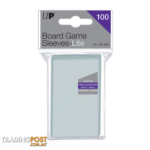 Ultra Pro Board Game Sleeves-Lite Mini European Sized 44mm x 68mm - Ultra Pro - Tabletop Trading Cards Accessory GTIN/EAN/UPC: 074427859411