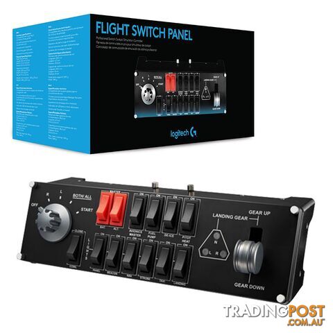 Logitech G Flight Switch Panel - Logitech PZ55 - Flight Simulation GTIN/EAN/UPC: 097855127952
