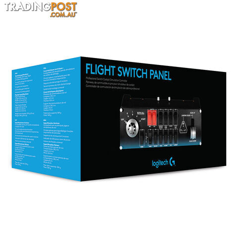 Logitech G Flight Switch Panel - Logitech PZ55 - Flight Simulation GTIN/EAN/UPC: 097855127952 - photo 5 of 5