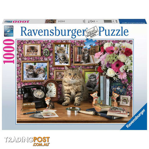 Ravensburger My Cute Kitty 1000 Piece Jigsaw Puzzle - Ravensburger - Tabletop Jigsaw Puzzle GTIN/EAN/UPC: 4005556159949