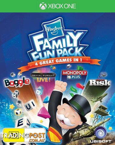 Hasbro Family Fun Pack (Xbox One) - Ubisoft A136697 - Xbox One Software GTIN/EAN/UPC: 3307215912829