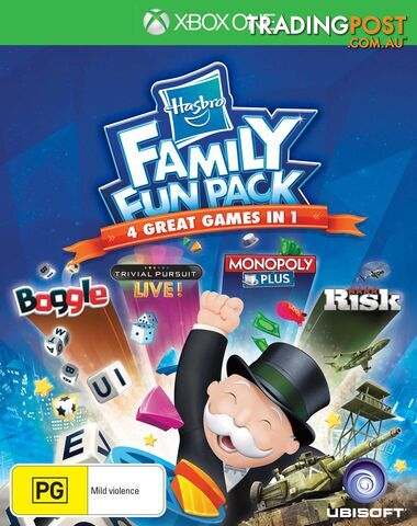 Hasbro Family Fun Pack (Xbox One) - Ubisoft A136697 - Xbox One Software GTIN/EAN/UPC: 3307215912829