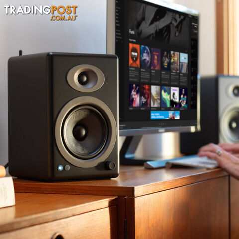 Audioengine A5+ Wireless Speaker System (Black) - Audioengine - PC Accessory GTIN/EAN/UPC: 852225007063 - photo 3 of 5