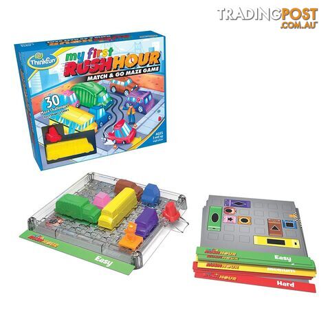 Thinkfun My First Rush Hour Board Game - ThinkFun - Tabletop Board Game...