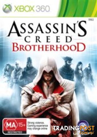 Assassin's Creed: Brotherhood [Pre-Owned] (Xbox 360) - Ubisoft - P/O Xbox 360 Software GTIN/EAN/UPC: 3307217927180