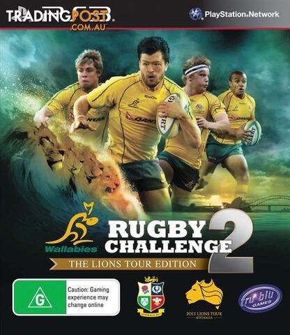 Rugby Challenge 2: The Lions Tour Edition [Pre-Owned] (PS3) - Tru Blu Entertainment - Retro P/O PS3 Software GTIN/EAN/UPC: 9312590123672