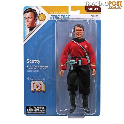 Mego Star Trek Scotty Collectible 8" Figure - Mego Corporation - Merch Collectible Figures GTIN/EAN/UPC: 850025246507