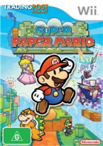 Super Paper Mario [Pre-Owned] (Wii) - Nintendo - P/O Wii Software GTIN/EAN/UPC: 045496900151