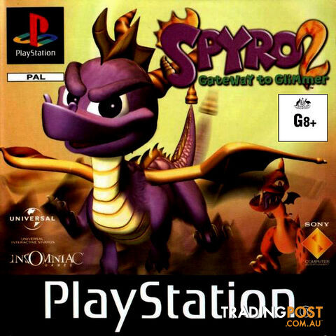 Spyro 2: Gateway to Glimmer [Pre-Owned] (PS1) - Retro PS1 Software