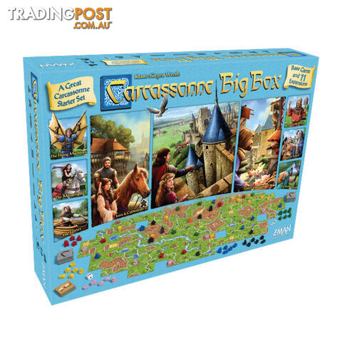Carcassonne Big Box Board Game - Z-Man Games - Tabletop Board Game GTIN/EAN/UPC: 841333104344