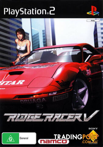 Ridge Racer V [Pre-Owned] (PS2) - Retro PS2 Software GTIN/EAN/UPC: 711719228820