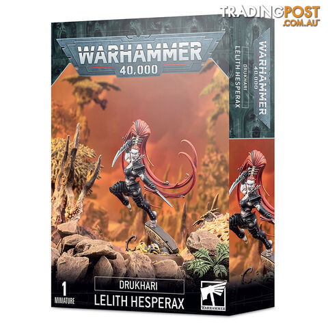 Warhammer: 40,000 Drukhari Lelith Hesperax - Games Workshop - Tabletop Miniatures GTIN/EAN/UPC: 5011921138906