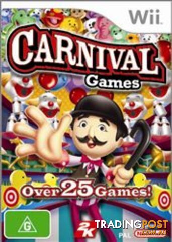 Carnival Games [Pre-Owned] (Wii) - 2K Play - P/O Wii Software GTIN/EAN/UPC:...