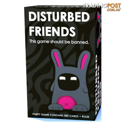 Disturbed Friends Card Game - Friendly Rabbit Inc - Tabletop Card Game GTIN/EAN/UPC: 013964794595 - photo 3 of 3