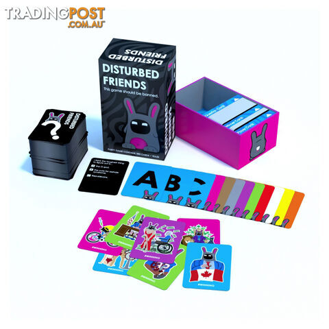 Disturbed Friends Card Game - Friendly Rabbit Inc - Tabletop Card Game GTIN/EAN/UPC: 013964794595