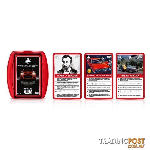 Top Trumps: Holden Quiz - Winning Moves - Tabletop Card Game GTIN/EAN/UPC: 5053410004552 - photo 2 of 2