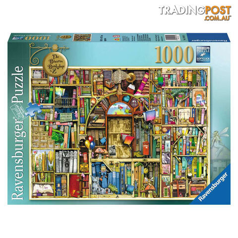 Ravensburger The Bizarre Bookshop 2 1000 Piece Jigsaw Puzzle - Ravensburger - Tabletop Jigsaw Puzzle GTIN/EAN/UPC: 4005556193141