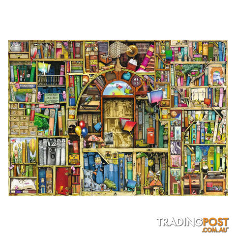 Ravensburger The Bizarre Bookshop 2 1000 Piece Jigsaw Puzzle - Ravensburger - Tabletop Jigsaw Puzzle GTIN/EAN/UPC: 4005556193141 - photo 3 of 3