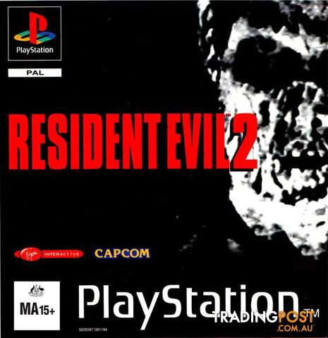 Resident Evil 2 [Pre-Owned] (PS1) - Capcom - Retro PS1 Software