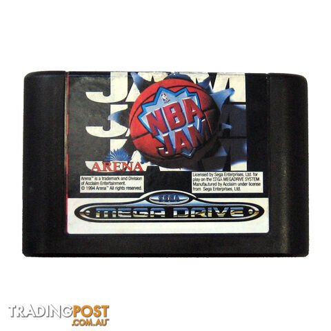 NBA Jam [Pre-Owned] (Mega Drive) - Acclaim Entertainment - Retro Mega Drive Software GTIN/EAN/UPC: 5023843031814