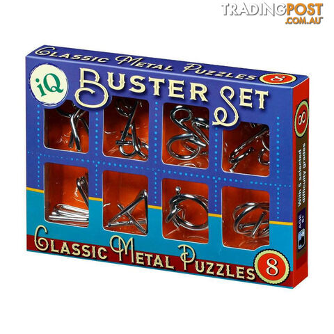 Classic Metal Puzzles Set of 8 - Cheatwell Games - Tabletop Board Game GTIN/EAN/UPC: 5015766002767