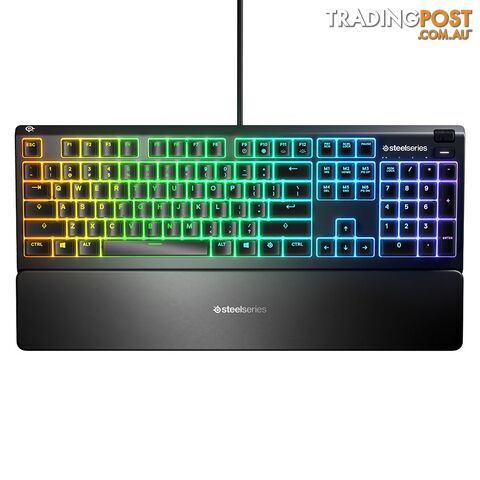 Steelseries Apex 3 Hybrid RGB Mechanical Keyboard - Steelseries - PC Accessory GTIN/EAN/UPC: 5707119038805 - photo 2 of 9