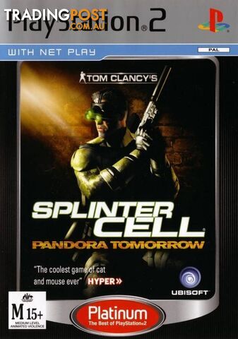 Tom Clancy's Splinter Cell Pandora Tomorrow [Pre-Owned] (PS2) - Retro PS2...