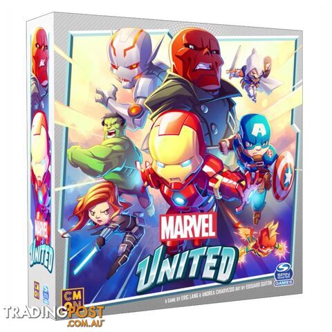 Marvel United Board Game - CoolMiniOrNot - Tabletop Board Game GTIN/EAN/UPC: 778988318089