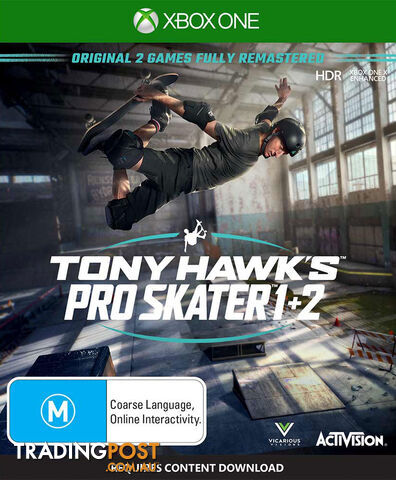 Tony Hawk's Pro Skater 1 + 2 [Pre-Owned] (Xbox One) - Activision - P/O Xbox One Software GTIN/EAN/UPC: 5030917290213