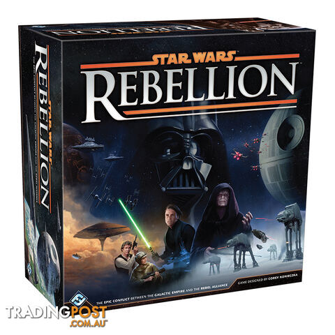 Star Wars Rebellion Board Game - Fantasy Flight Games - Tabletop Board Game GTIN/EAN/UPC: 841333101053