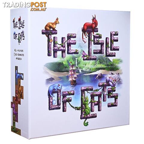The Isle of Cats Board Game - The City of Games - Tabletop Board Game GTIN/EAN/UPC: 5060716750007