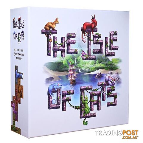 The Isle of Cats Board Game - The City of Games - Tabletop Board Game GTIN/EAN/UPC: 5060716750007