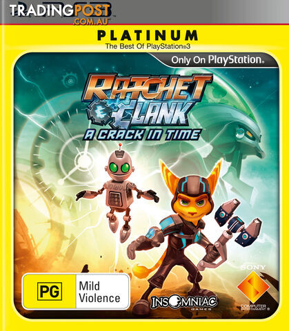 Ratchet & Clank: A Crack in Time [Pre-Owned] (PS3) - Sony Interactive...
