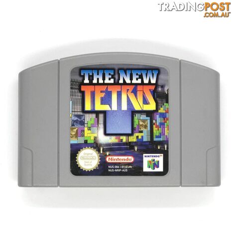 The New Tetris [Pre-Owned] (N64) - MPN 44624 - Retro N64 Software