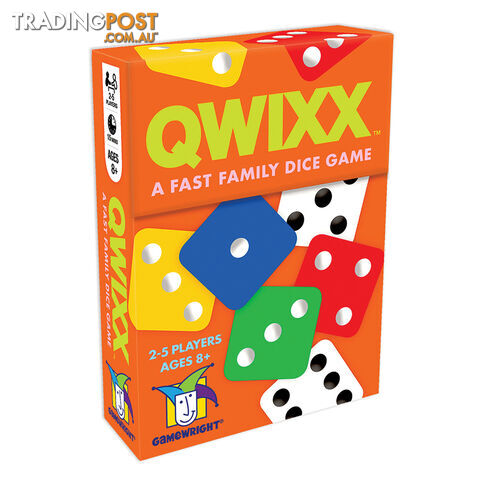 Qwixx Dice Game - Gamewright GWR1201 - Tabletop Dice Game GTIN/EAN/UPC: 759751012014