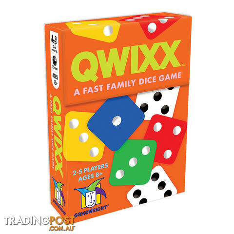 Qwixx Dice Game - Gamewright GWR1201 - Tabletop Dice Game GTIN/EAN/UPC:...