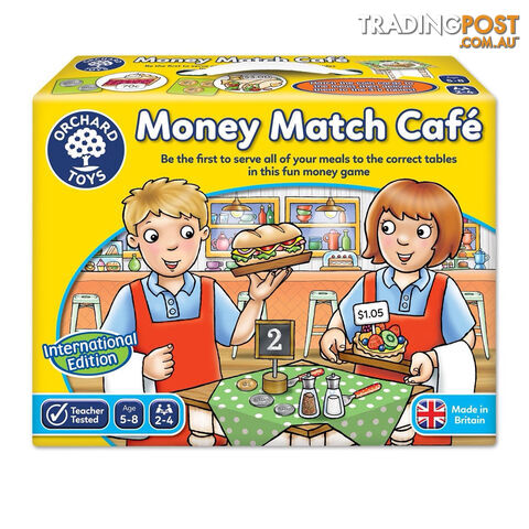 Orchard Toys Money Match Cafe Card Game - Orchard Toys - Tabletop Board Game GTIN/EAN/UPC: 5011863103611