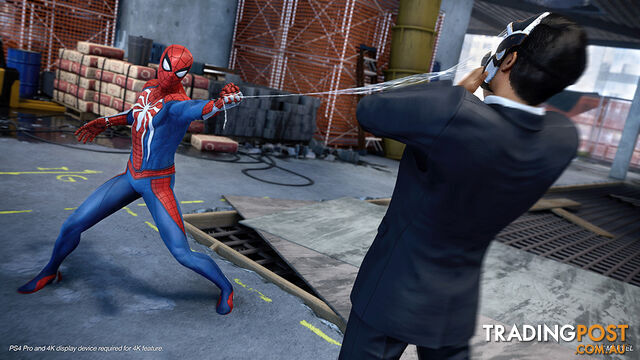 Marvel's Spider-Man [Pre-Owned] (PS4) - Sony Interactive Entertainment - P/O PS4 Software GTIN/EAN/UPC: 711719415978 - photo 4 of 8