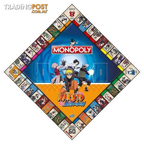 Monopoly Naruto Edition Board Game - Winning Moves - Tabletop Board Game GTIN/EAN/UPC: 5036905038690 - photo 3 of 3