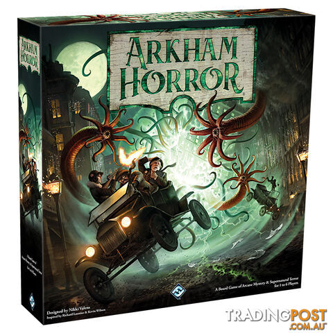 Arkham Horror Third Edition Board Game - Fantasy Flight Games - Tabletop Board Game GTIN/EAN/UPC: 841333107147