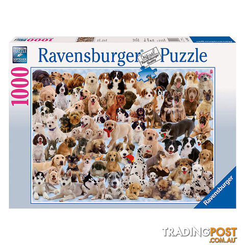 Ravensburger Dogs Galore 1000 Piece Jigsaw Puzzle - Ravensburger - Tabletop Jigsaw Puzzle GTIN/EAN/UPC: 4005556156337