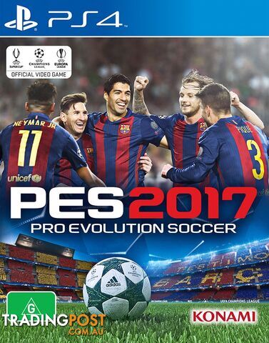 Pro Evolution Soccer 2017 [Pre-Owned] (PS4) - Konami - P/O PS4 Software GTIN/EAN/UPC: 4012927102442