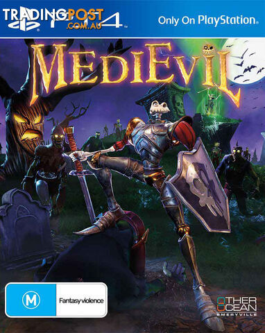 MediEvil [Pre-Owned] (PS4) - Sony Interactive Entertainment - P/O PS4 Software GTIN/EAN/UPC: 711719945505