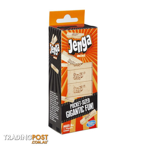 Jenga Mini Board Game - Hasbro Gaming - Tabletop Board Game GTIN/EAN/UPC: 630509502608