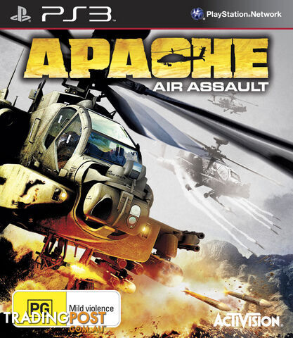 Apache Air Assault [Pre-Owned] (PS3) - Activision - Retro P/O PS3 Software GTIN/EAN/UPC: 5030917094057