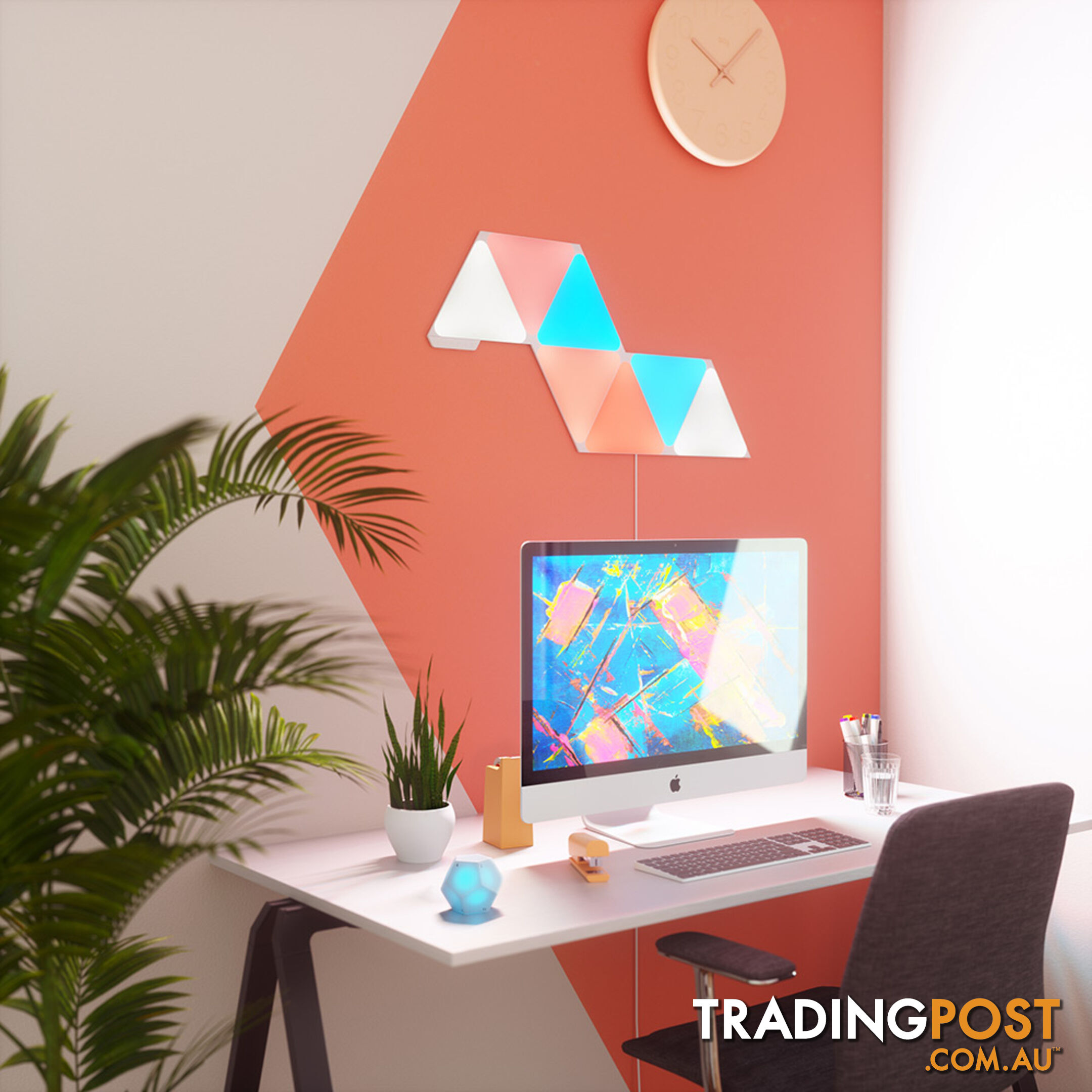 Nanoleaf Shapes Triangle 9 Panel Starter Kit - Nanoleaf - Merch Decor and Lifestyle GTIN/EAN/UPC: 840102701883