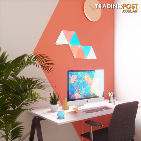 Nanoleaf Shapes Triangle 9 Panel Starter Kit - Nanoleaf - Merch Decor and Lifestyle GTIN/EAN/UPC: 840102701883