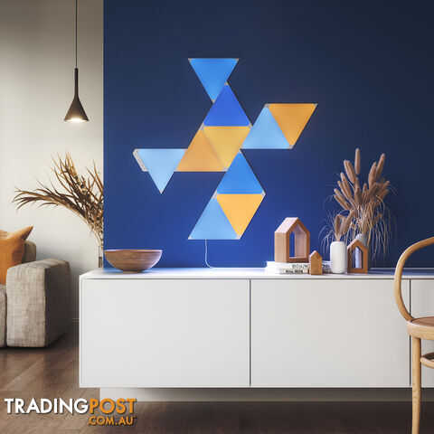 Nanoleaf Shapes Triangle 9 Panel Starter Kit - Nanoleaf - Merch Decor and Lifestyle GTIN/EAN/UPC: 840102701883