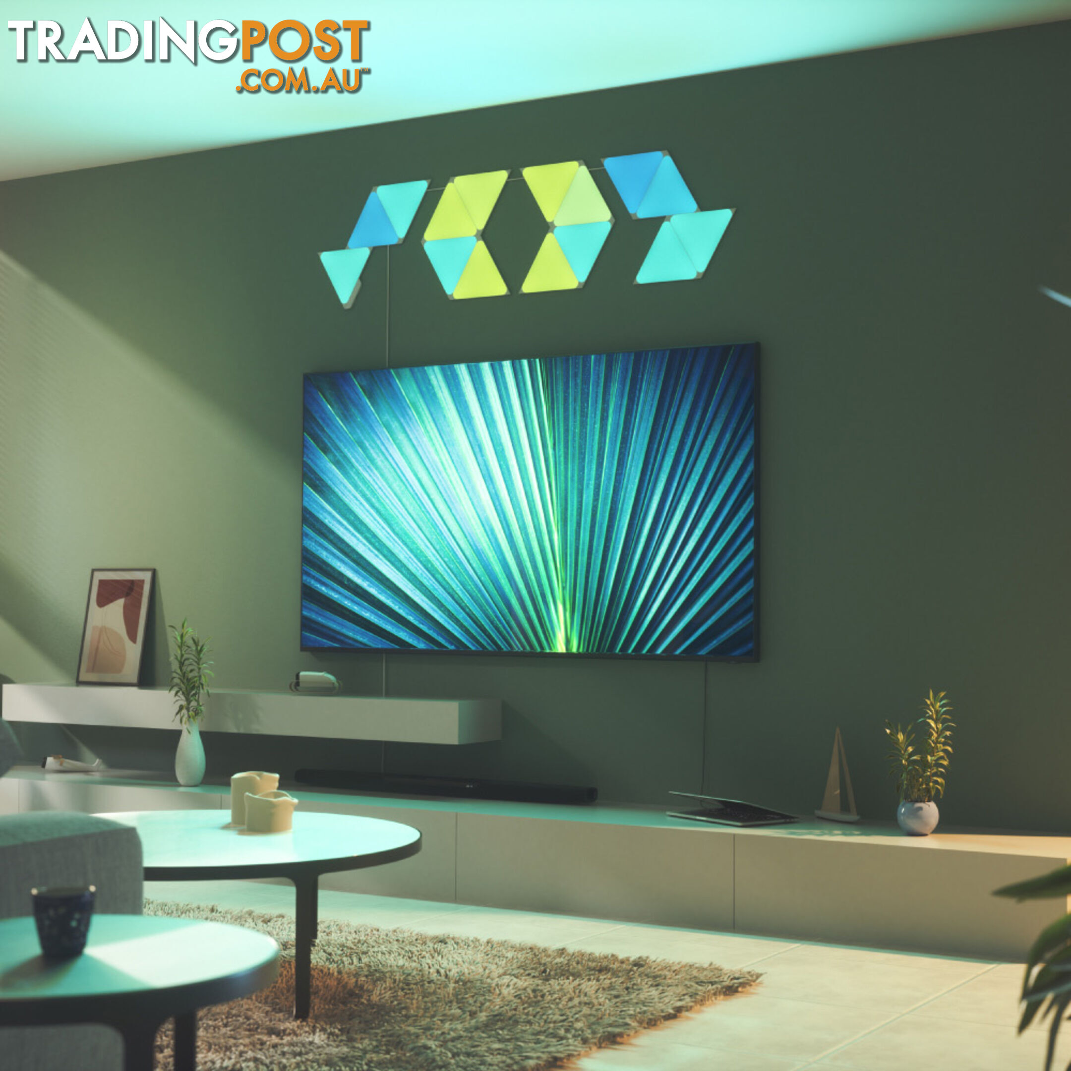 Nanoleaf Shapes Triangle 9 Panel Starter Kit - Nanoleaf - Merch Decor and Lifestyle GTIN/EAN/UPC: 840102701883